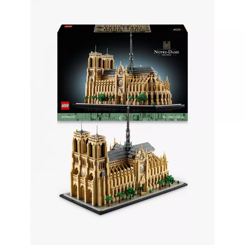 LEGO Architecture Notre-Dame de Paris conjunto para adultos 21061