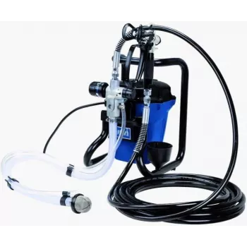 Pistola de pintura elétrica Scheppach ASC3000 750 W para interiores e exteriores
