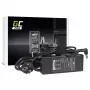 Fonte de alimentação para portátil Green Cell AD02P 90W 19V 4,74A AC-DC para interiores preto