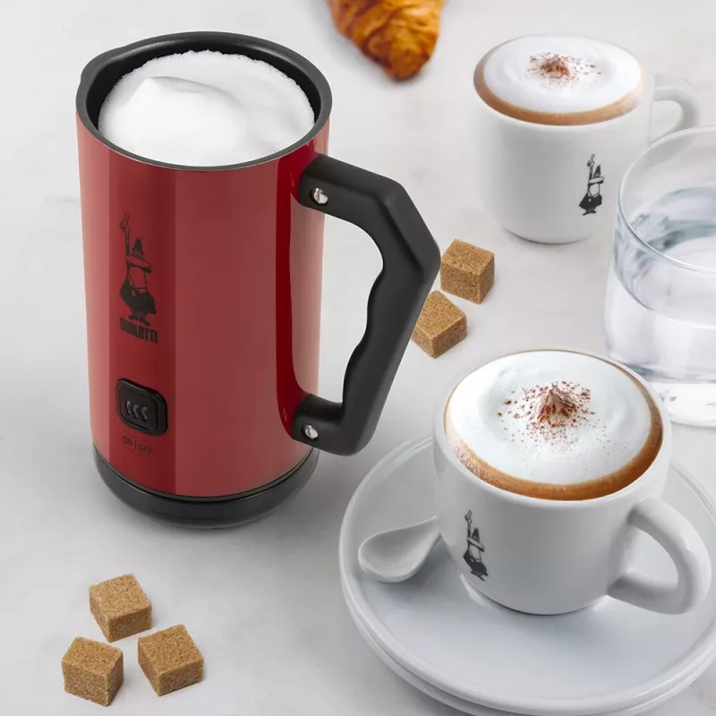 Bialetti MKF02 espumador/aquecedor de leite automático vermelho