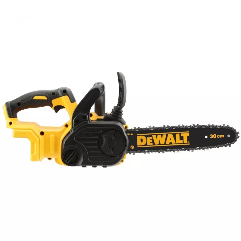 Motosserra DeWALT DCM565N-XJ — sem fios a bateria, lâmina 30 cm, capacidade da bateria 5 Ah, depósito de óleo 0,14 L