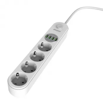 Powerbank portátil Energizer EPB2500W00EU 2500mAh design compacto, saída USB