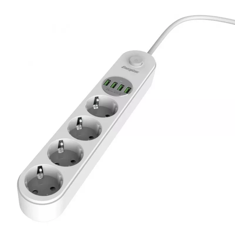 Powerbank portátil Energizer EPB2500W00EU 2500mAh design compacto, saída USB