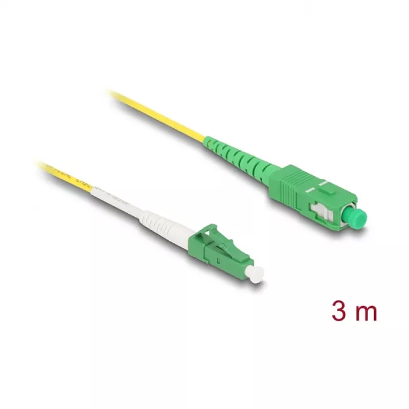 Cabo de fibra ótica InfiniBand DeLOCK 3 m LC SC amarelo 83862