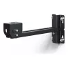 Conjunto de montagem em parede Ecovacs GSP010002 suporte em L com parafusos e adesivo de parede