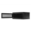 Armário rack Lanberg WF01-6404-23B 4U montagem na parede preto