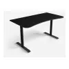 Secretária gaming Arozzi Arena Medium ARENA-MEDIUM-PBK, 140 x 75,5 cm, tapete de microfibra em toda a superfície, Pure Black