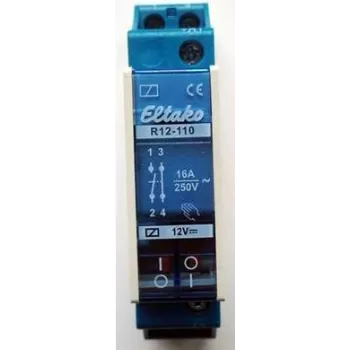 Relé de comutação Eltako Electronics controlo consumo de energia 1,9 W controlo R12-110-1 (22110054)