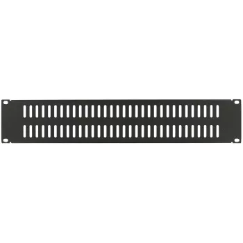 Placa cega LOGON RAB205BL 2U Preto 19