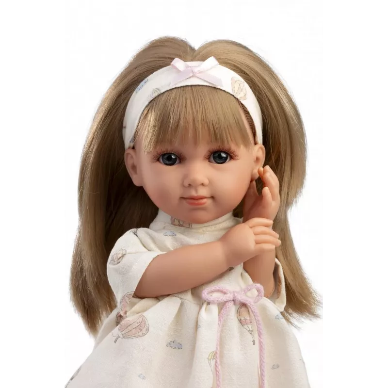 Boneca Llorens Elena 35 cm — características realistas, corpo macio