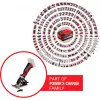 Einhell TE-CS 18/89 Li Solo mini serra circular a bateria, 18 V (sem bateria)