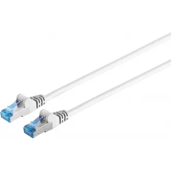 Cabo de rede S/CONN 75711-A1.5W branco 1,5 m Cat6a S/FTP