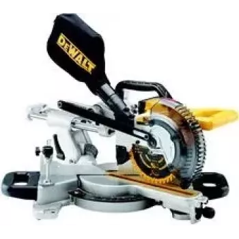 Bateria de sistema DeWalt 18V 18V Serra de esquadria 184mm, velocidade 3