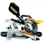 Bateria de sistema DeWalt 18V 18V Serra de esquadria 184mm, velocidade 3