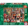 Schmidt Spiele 58872 Puzzle – 1000 peças, cena de Natal, a partir dos 12 anos
