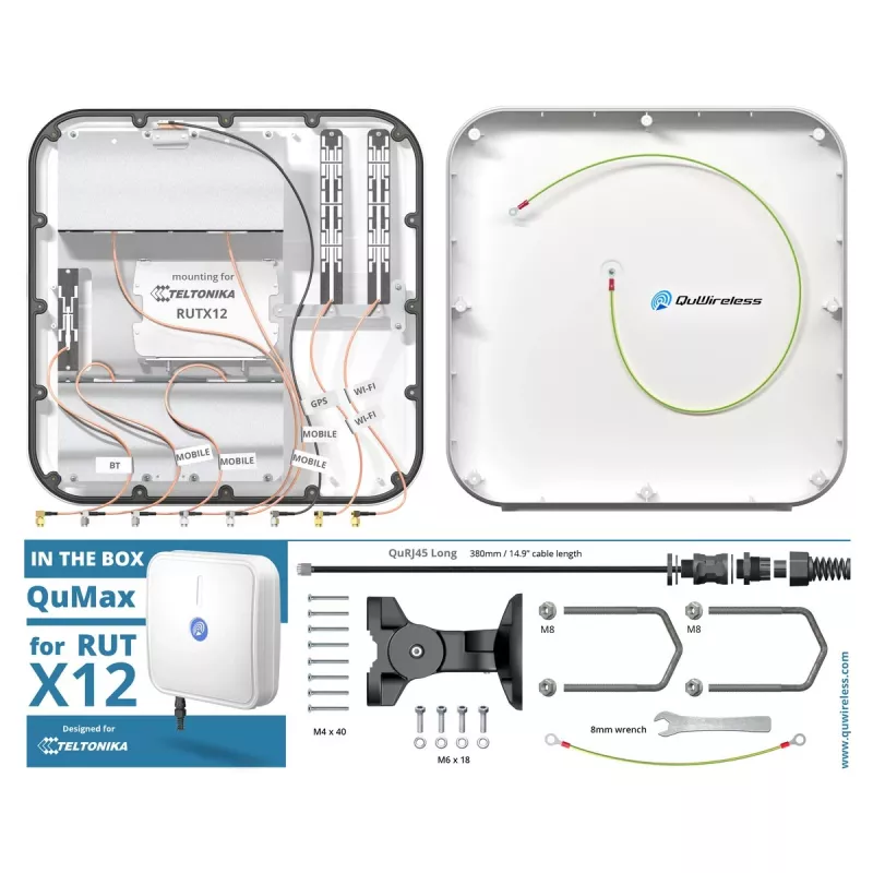 Antena direcional QuWireless AX12M