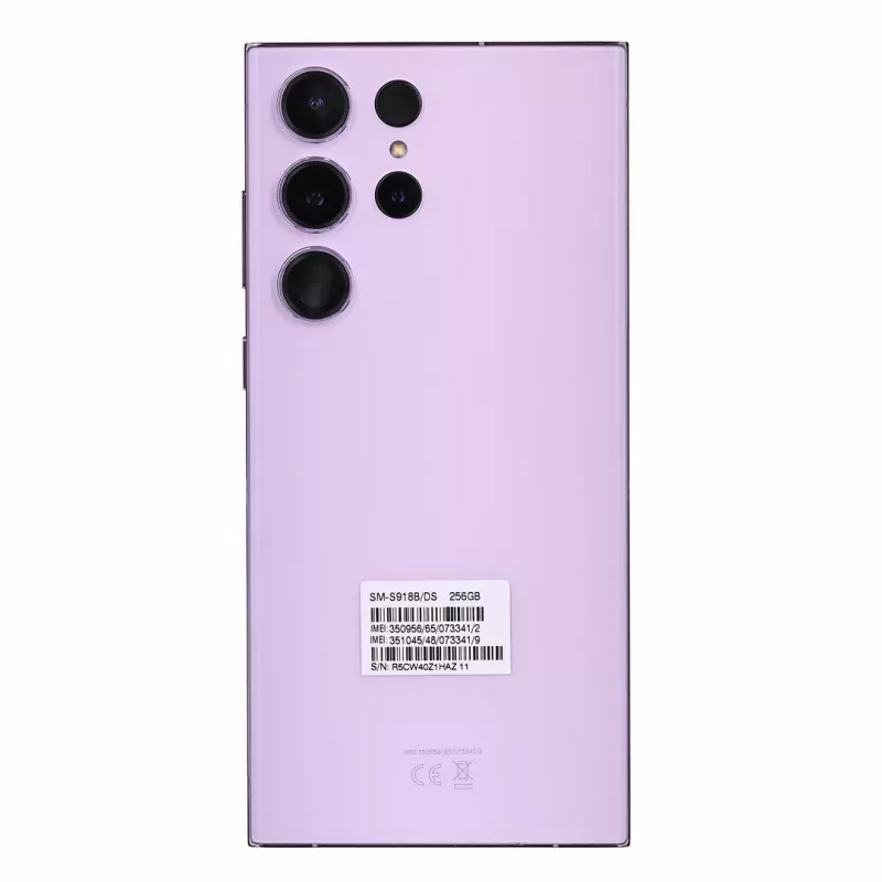 Samsung Galaxy S23 Ultra S918B DS 8/256GB Roxo (REMADE) 2Y