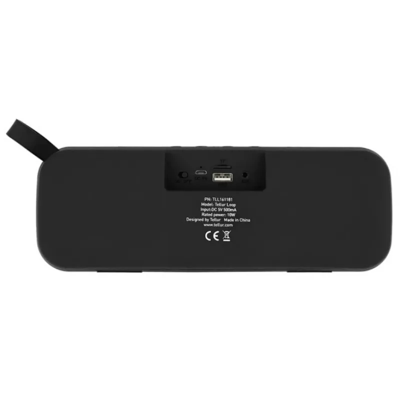 Altifalante portátil Tellur altifalante Bluetooth Loop 10W preto
