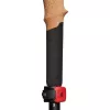 Bastões de trekking Pursuit FLZ M/L, equipamento de fitness preto/vermelho, 1 par, 125-140 cm