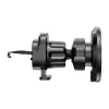 Suporte de carregamento sem fios magnético para automóvel Joyroom JR-ZS412 preto 15W carregamento rápido