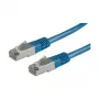 VALUE Cabo de patch Cat.6 Classe E S/FTP PiMF azul 5m