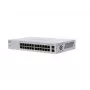 CBS110 não gerido 24 portas GE, 2x1G SFP partilhado
