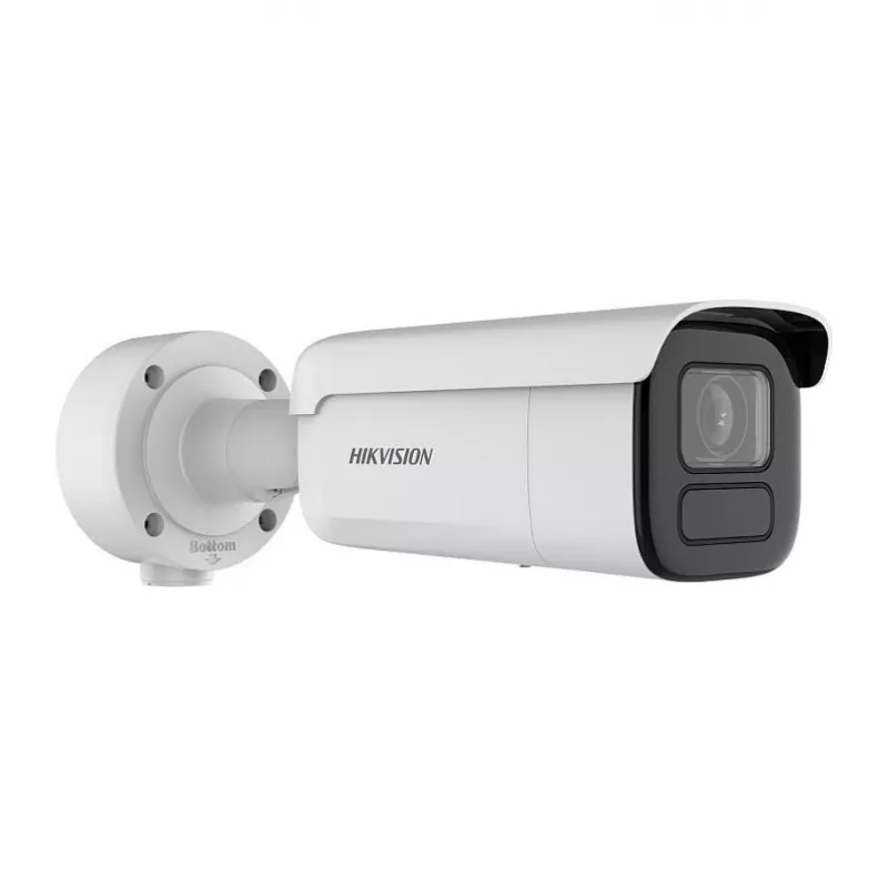 Câmara de vigilância IP Hikvision Ultra Series DS-2CD3B86G2T-IZHSY 4K 3840×2160 Bullet, objetiva motorizada 2,8–12 mm, CMOS 1/1,8 polegadas, interior/exterior, montagem na parede, rotação 360°
