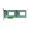 DeLOCK 90151 adaptador U.2 interno PCIe com indicadores LED