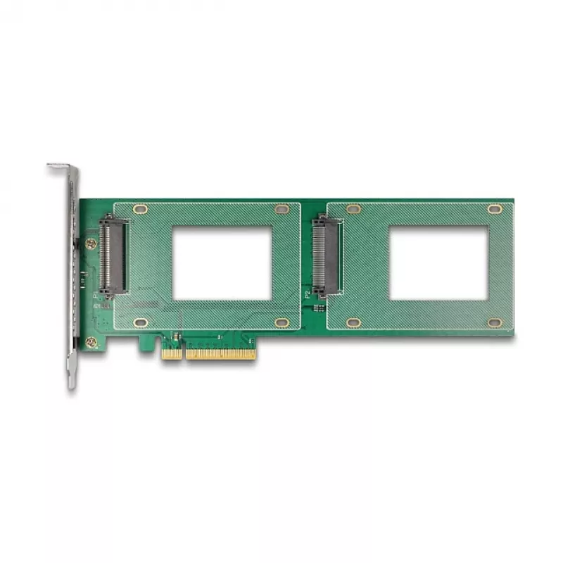 DeLOCK 90151 adaptador U.2 interno PCIe com indicadores LED