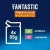 Felix Fantastic Coelho, Cordeiro - comida húmida para gatos 340 g (4x 85 g)