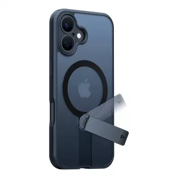 Capa Torras Pstand Spin para iPhone 16 (preto)