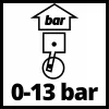 Einhell 4133115 0 - 13bar Medidor digital de pressão dos pneus (4133115)