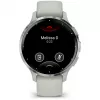Garmin Venu 3S 3,05 cm (1,2 polegadas) AMOLED 41 mm Digital 390 x 390 píxeis Ecrã tátil cinzento, prateado Wi-Fi GPS (satélite)