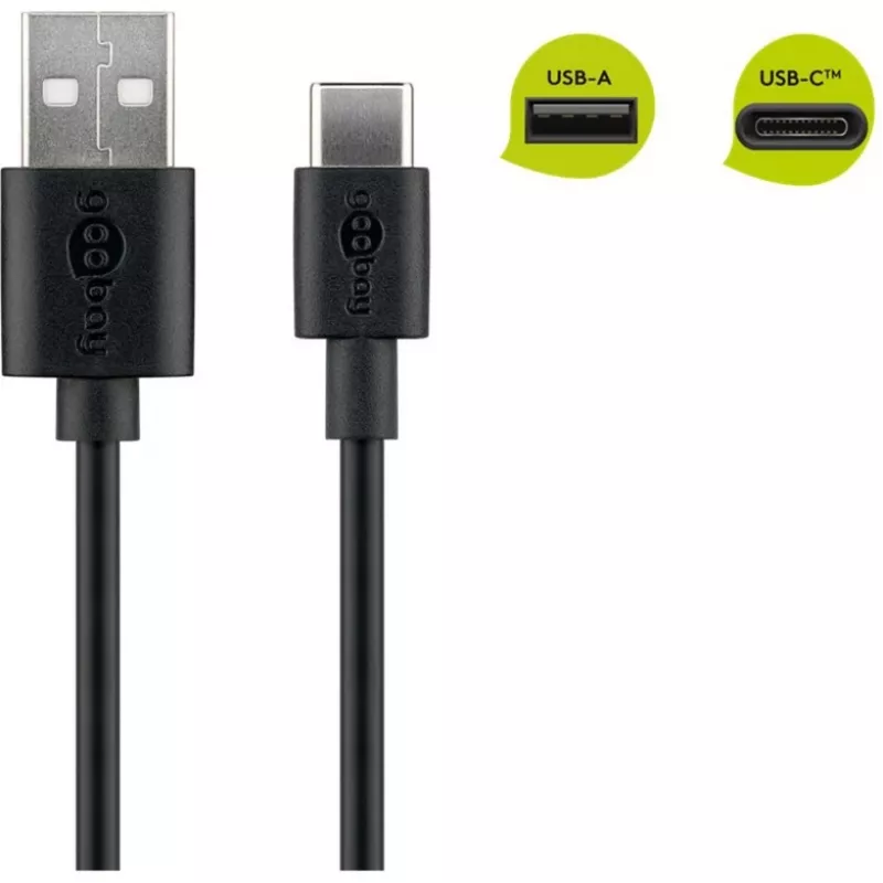 Cabo USB Goobay 45735 preto
