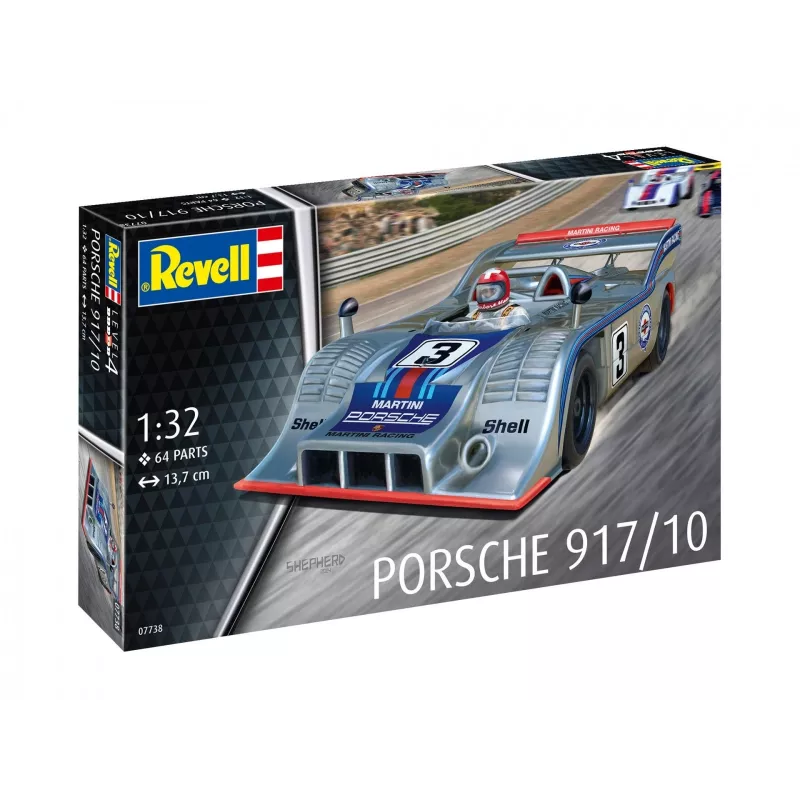 Revell 07738 Porsche 917/10 kit de montagem de automóvel, 1:32