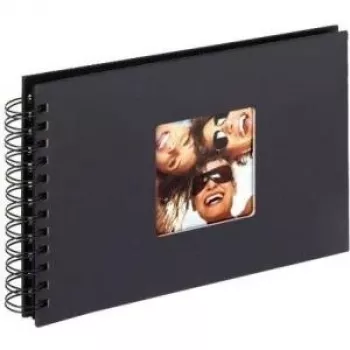 Álbum de fotografias Walther Design SA-109-B Preto 40 folhas encadernação em espiral