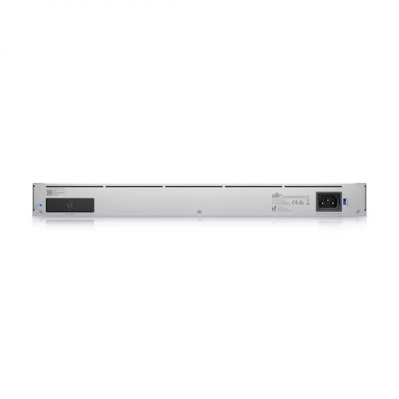 Gateway Ubiquiti UDM-SE UniFi Dream Machine Special Edition, rack 1U, 8x RJ-45 PoE, WAN 2,5GbE + 10G SFP+, CPU de 1,7 GHz, 4 GB DDR4, SSD de 128 GB, baia para HDD de 3,5", ecrã tátil de 1,3"