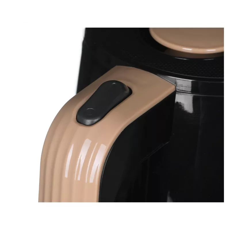 Maestro MR-033 chaleira elétrica, 1,7 l, 2200 W, preta