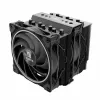 Refrigerador a ar Akasa SOHO H7 12 cm preto 500-2000 rpm rolamento cerâmico