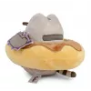 Mascote Pusheen in a Chocolate Donut