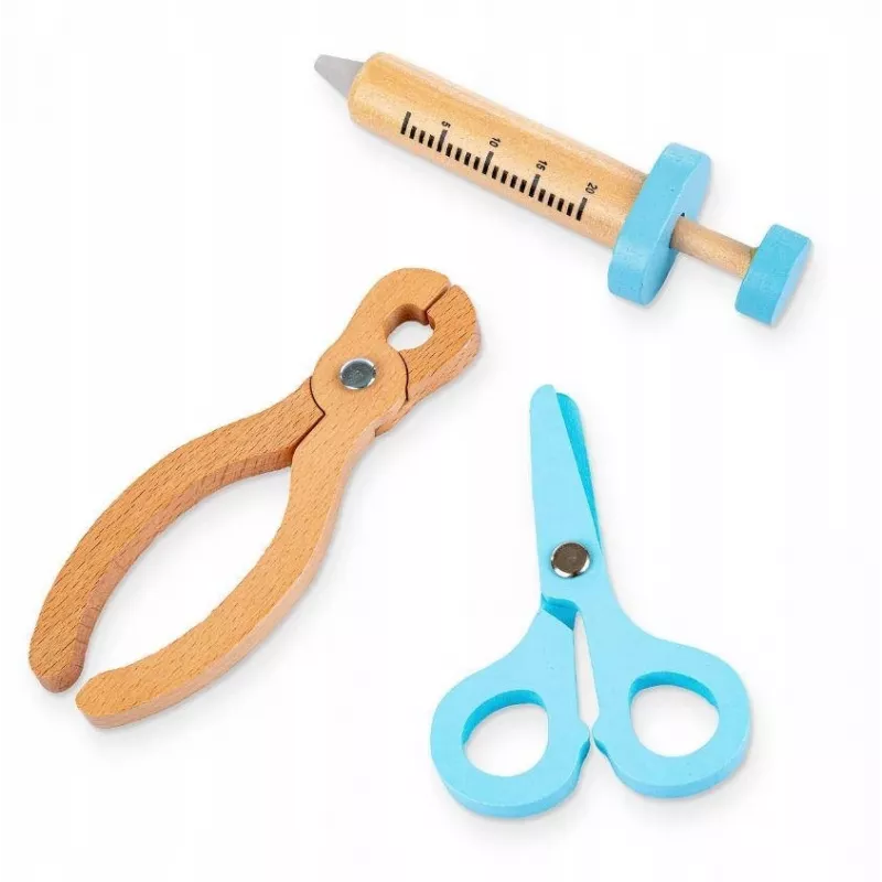 Conjunto de brincar médico para crianças Extralink Little Doctor mala, 43 peças
