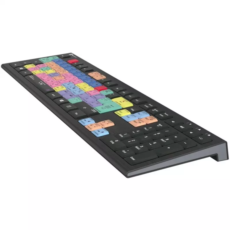Logickeyboard Adobe Premiere Pro CC ASTRA 2 Teclado retroiluminado Alemão (LKB-PPROCC-A2PC-DE)