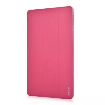 Capa em pele para tablet Devia para iPad Air 2019 / iPad Pro 10.5 com ranhura para caneta, vermelha