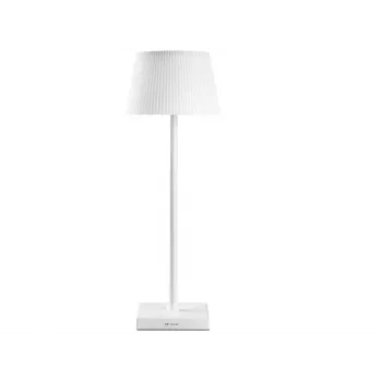 Candeeiro de mesa TRACER Pluto branco TRAOSW47233 LED regulável, acabamento branco