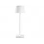 Candeeiro de mesa TRACER Pluto branco TRAOSW47233 LED regulável, acabamento branco