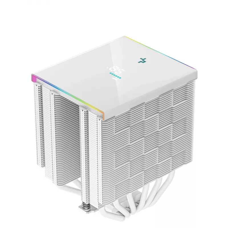 Arrefecedor de ar para processador DeepCool AK620 Digital WH 12 cm branco 1 unidade