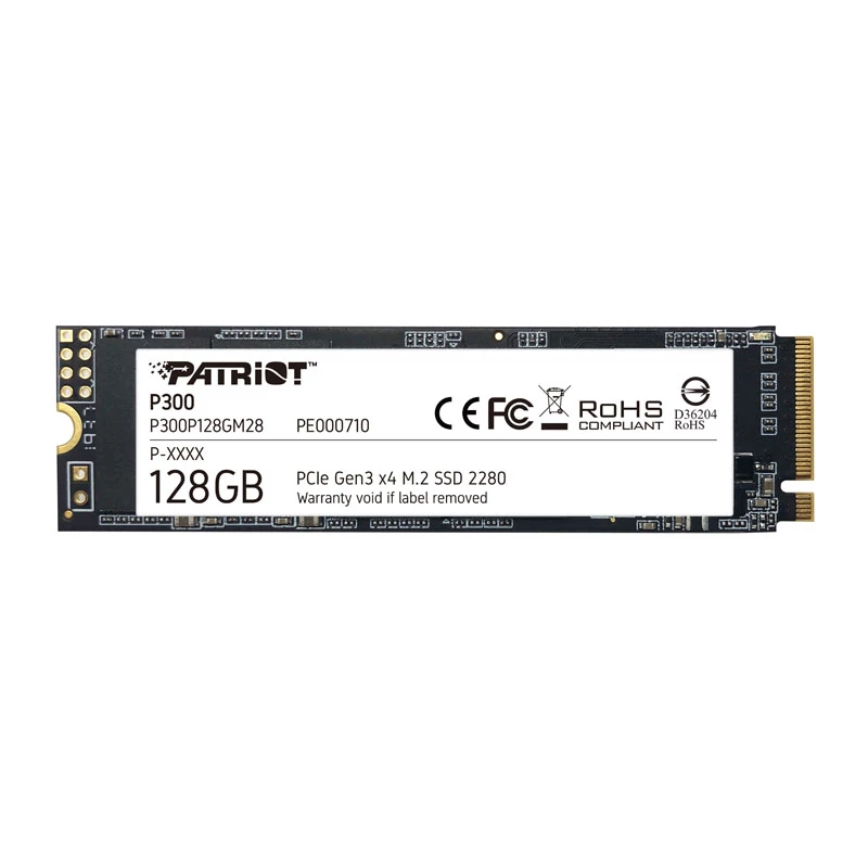 Unidade de estado sólido interna Patriot Memory P300P128GM28 M.2 128 GB PCI Express NVMe