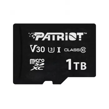 Cartão de memória MicroSDXC PATRIOT VX Series 1 TB — UHS-I, Class 10, U3, V30, 90 MB/s leitura, 80 MB/s escrita