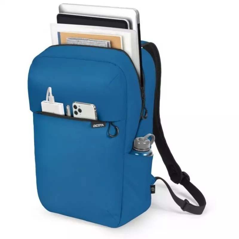 Mochila de lazer DICOTA D32160-RPET azul poliéster urbana 440 mm