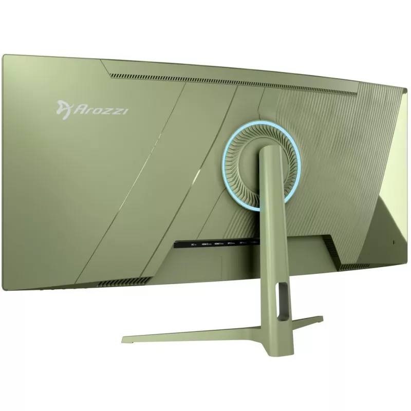 Monitor curvo Arozzi Nova 34 polegadas (86,4 cm) 3440×1440 AZ-NO-34T2K165-FST verde